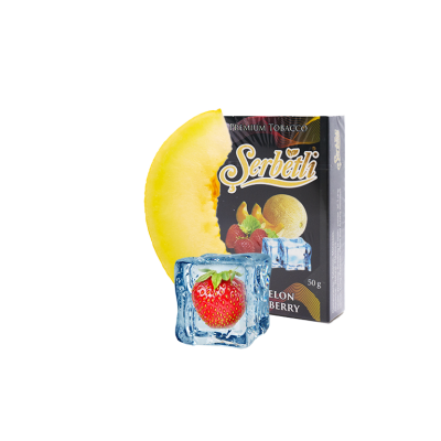 Табак Serbetli Ice Strawberry Melon (Ледяная Клубника Дыня, 50 г)