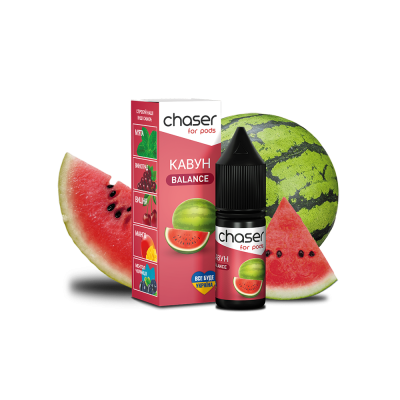 Жидкость Chaser Watermelon Balance (Арбуз, 50 мг, 10 мл)