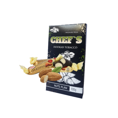 Табак Chefs Nuts Plan (Марципан Орехи, 100 г)