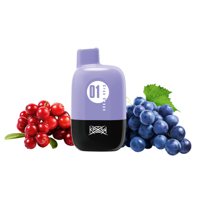 Katana 5000 Gran grape (Клюква Виноград) Одноразовый POD
