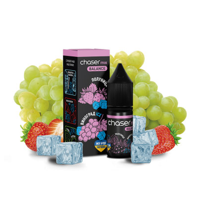 Жидкость Chaser Mix Strawberry Grape Ice Balance (Ягоды Лёд, 50 мг, 10 мл)