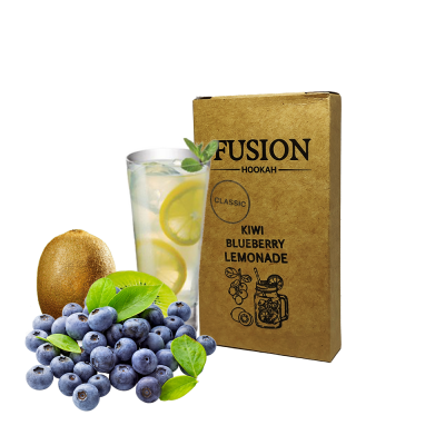 Табак Fusion Classic Kiwi Blueberry Lemonade (Лимон Киви Голубика, 100 г)