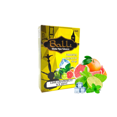 Табак Balli Lime Grapefruit Ice Mint (Лайм Грейпфрут Мята Лёд, 50 г)