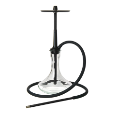 Кальян Tiaga Iris Black (чёрный, полный комплект)