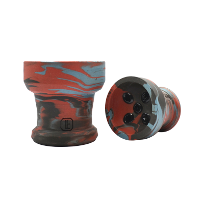 Глиняна чаша Lavart Nedra Fire Azure (синій із червоним)