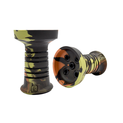 Глиняная чаша Lavart Spectra Bright (оранжевый с жёлтым)