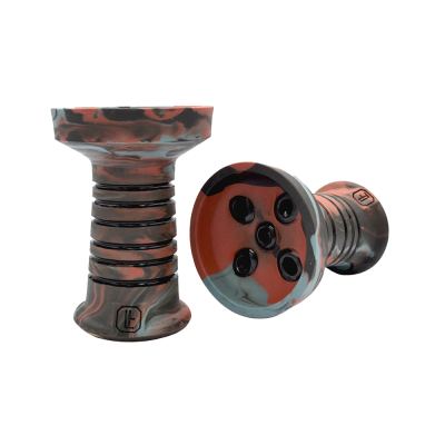 Глиняная чаша Lavart Spectra Fire Azure (синий с красным)