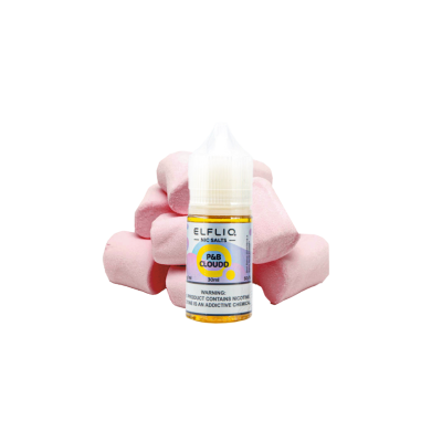 Жидкость Elfliq P&B Cloudd (Маршмеллоу, 50 мг, 30 мл)