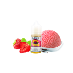 Жидкость Elfliq Strawberry snow (Клубничное Мороженое, 50 мг, 30 мл)