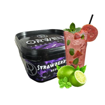 Тютюн Orwell Strong Strawberry Mojito (Полуничний Мохіто, 200 г)