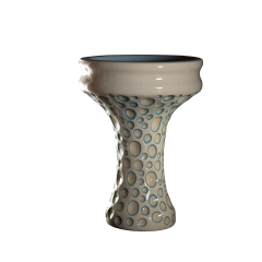 Глиняная чаша Etna Katana Dot White (Белый)