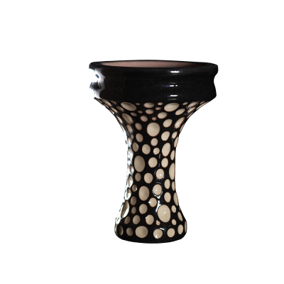 Глиняная чаша Etna Katana Dot Black (Чёрный)