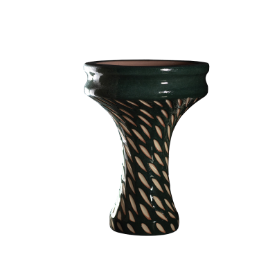 Глиняная чаша Etna Katana Cut Dark green (Зелёный)