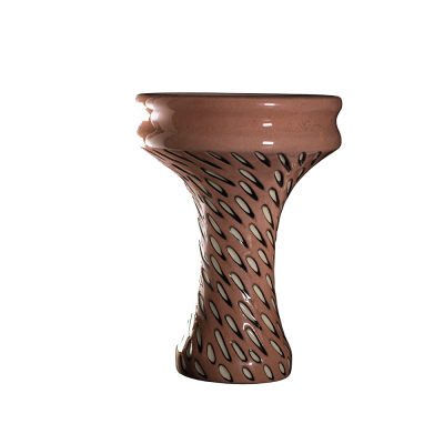 Глиняная чаша Etna Katana Cut Coral (Оранжевый)