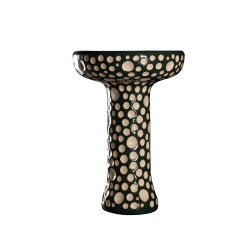 Глиняная чаша Etna Phunnel Dot Dark green (Зелёный)