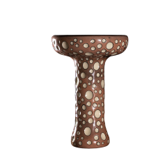 Глиняная чаша Etna Phunnel Dot Coral (Оранжевый)