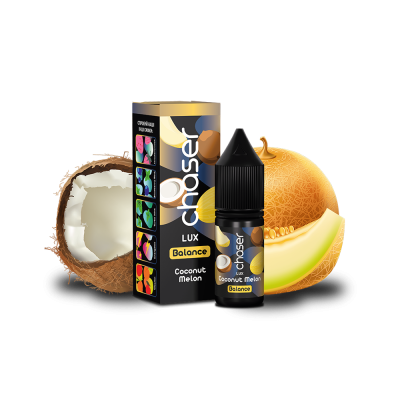 Рідина Chaser Lux Coconut Melon Balance (Кокос Диня, 50 мг, 11 мл)
