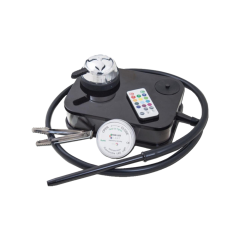 Кальян Yahya Capsule Black (чёрный, полный комплект)