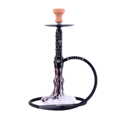 Кальян YAHYA L-1 Black (чёрный, полный комплект)