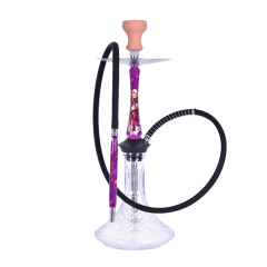 Кальян Yahya Union Harley (розовый, полный комплект)