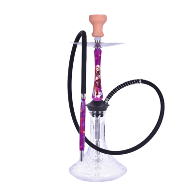 Кальян Yahya Union Harley (рожевий, повний комплект)