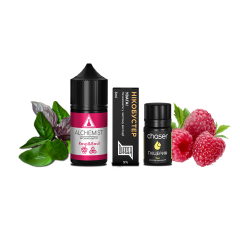 Набор для самозамеса Alchemist Salt Rasp&Basil (Малина Базилик, 50 мг, 30 мл)