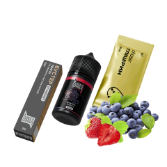 Набор для самозамеса Chaser Black Strawberry Blueberry Ultra (Клубника Черника, 50 мг, 30 мл)