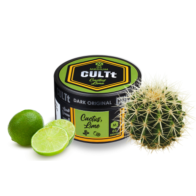 Табак CULTt Medium M3 Cactus Lime (Кактус Лайм, 100 г)