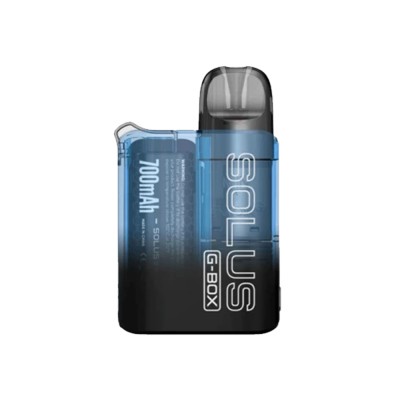 Smok Solus G-Box Kit 700 Transparent Blue (Синий, с картриджем) Многоразовый POD