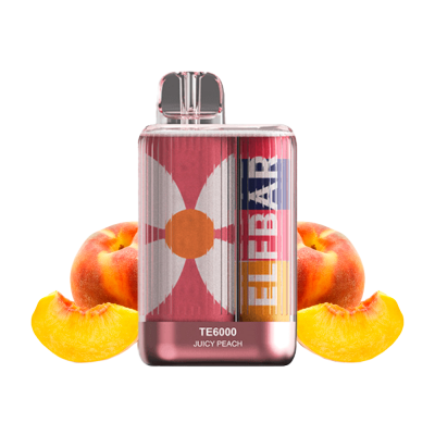 Elf Bar TE6000 color Juicy Peach (Персик) Одноразовий POD