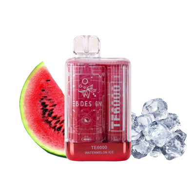 Elf Bar TE6000 Watermelon ice (Арбуз Лёд) Одноразовый POD