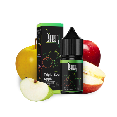 Жидкость Chaser Black Triple Sour Apple (Трипл Саур Эпл, 50 мг, 30 мл)
