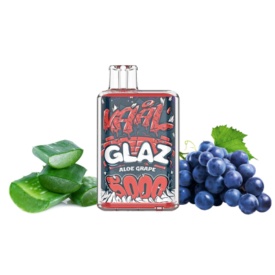 VAAL Glaz 5000 Aloe Grape (Алое Виноград) Одноразовий POD