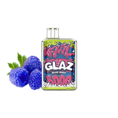 VAAL Glaz 5000 Blue Razz (Блю Разз) Одноразовый POD