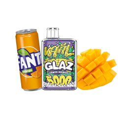 VAAL Glaz 5000 Fanta Mango (Фанта Манго) Одноразовый POD