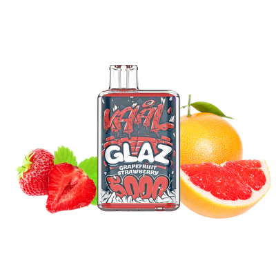 VAAL Glaz 5000 Grapefruit Strawberry (Грейпфрут Полуниця) Одноразовий POD