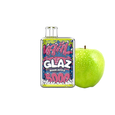 VAAL Glaz 5000 Sour Apple (Кисле Яблуко) Одноразовий POD