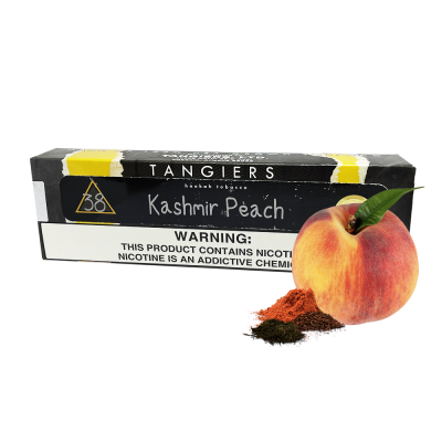 Табак Tangiers Noir №38 Kashmir Peach (Кашмир Пич, 250 г) Чёрная упаковка