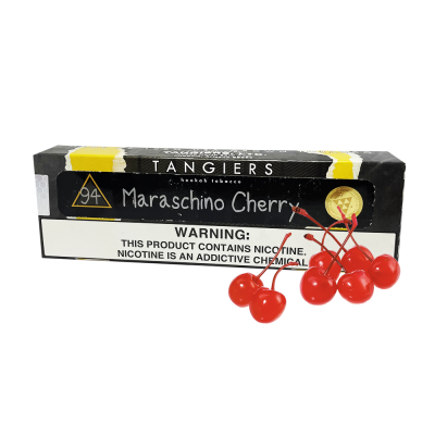 Тютюн Tangiers Noir №94 Maraschino Cherry (Марашине чері, 250 г) Чорна упаковка