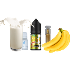 Набор для самозамеса In Bottle Puzzle Banana Milk (Банан Молоко, 50 мг, 30 мл)