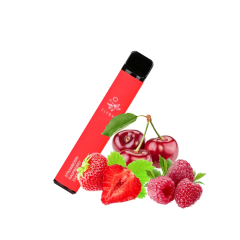 Elf Bar 1500 Strawberry raspberry cherry (Клубника Малина Вишня) Одноразовый POD