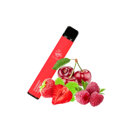 Elf Bar 1500 Strawberry raspberry cherry (Клубника Малина Вишня) Одноразовый POD