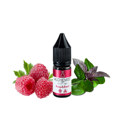 Жидкость Alchemist Salt Raspberry Basil (Малиновый базилик, 35 мг, 10 мл)
