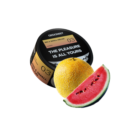 Табак Gedonist №03 Big & small melon (Дыня Арбуз, 100 г)