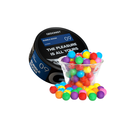 Тютюн Gedonist №09 Bubble boom (Жуйка, 100 г)