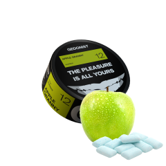 Табак Gedonist №12 Apple granny (Яблоко Мятная жвачка, 100 г)