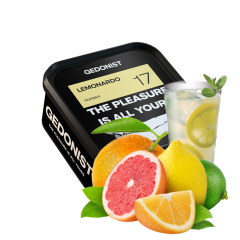 Табак Gedonist №17 Lemonardo (Цитрусовый Лимонад, 200 г)