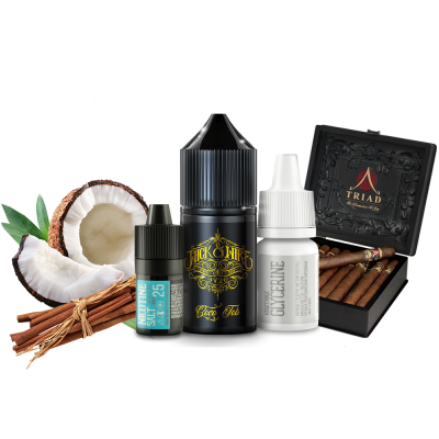 Набор для самозамеса Wick&Wire salt Coco Tob V2 (Коко тоб, 25 мг, 30 мл)