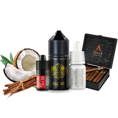 Набор для самозамеса Wick&Wire salt Coco Tob V2 (Коко тоб, 50 мг, 30 мл)