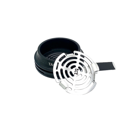 Стабилизатор жара Tactical HMD 9E418 OP Black с крышкой (Чёрный, Антипригарное покрытие)